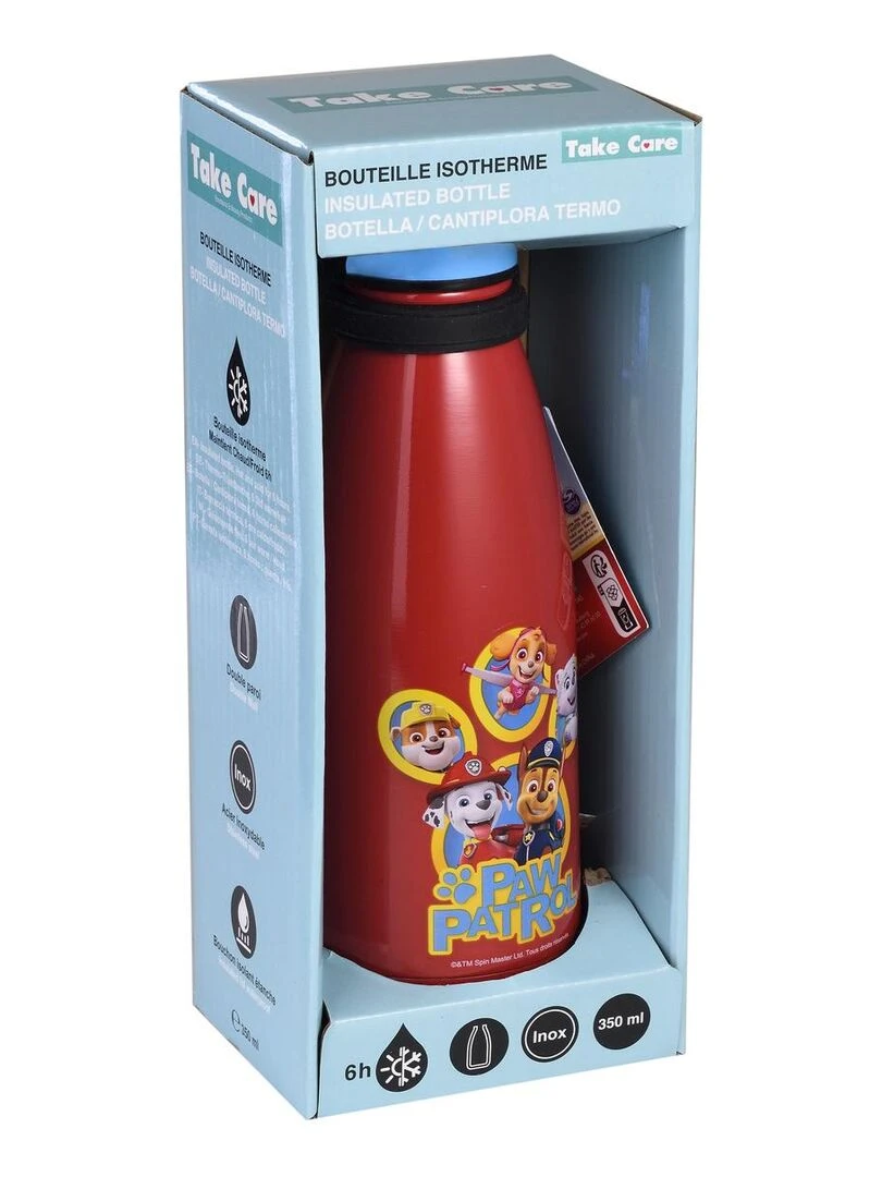 La Pat Patrouille Bouteille Isotherme Double Paroi 350 ml N/A