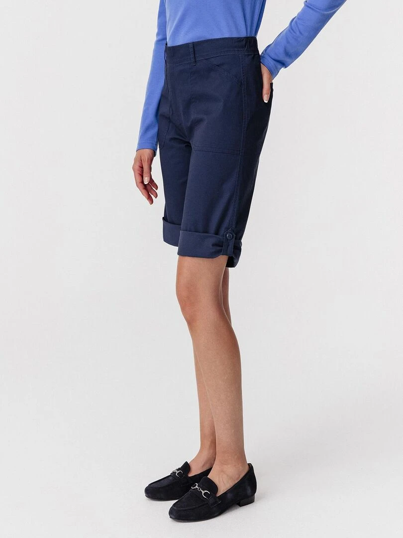 Bermuda transformable Damart Bleu marine