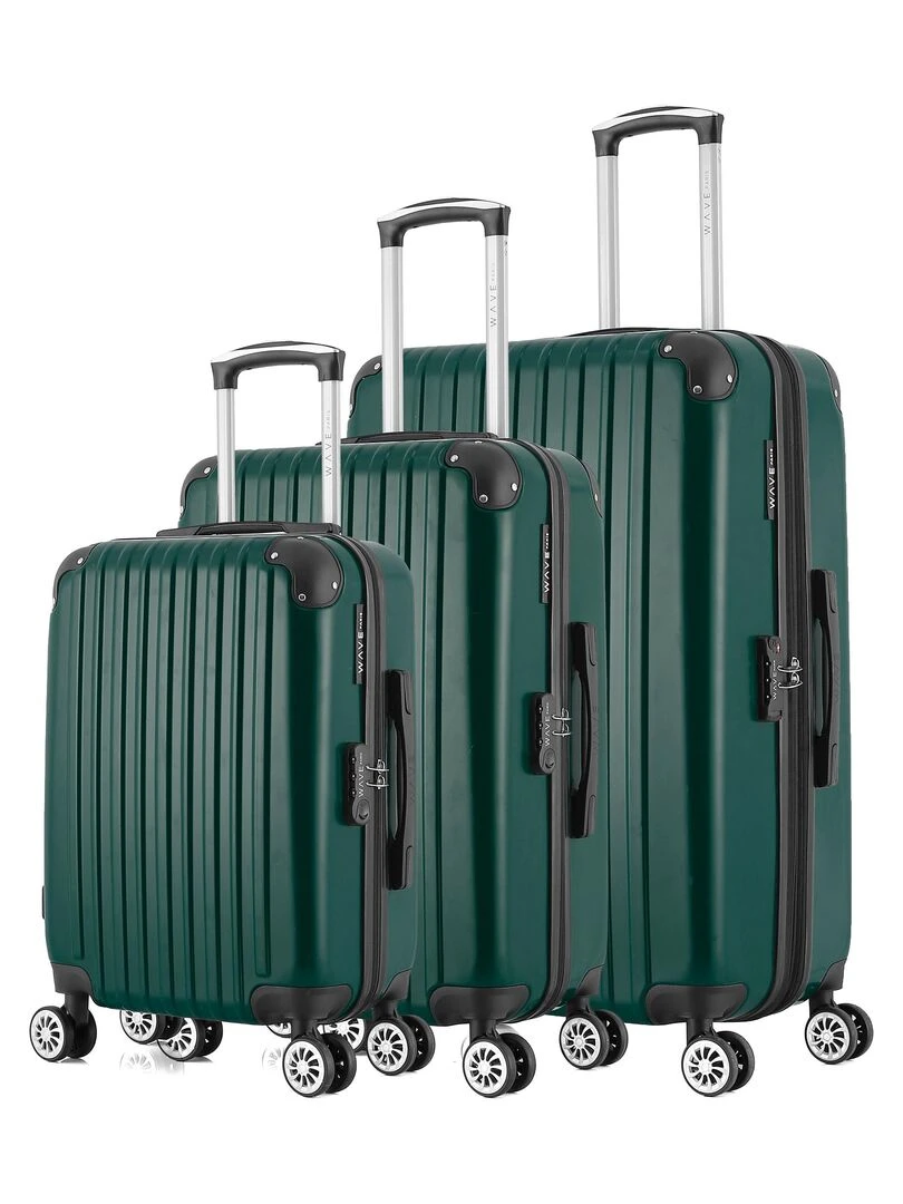 WAVE PARIS SET DE 3 DENALI B Vert foncé
