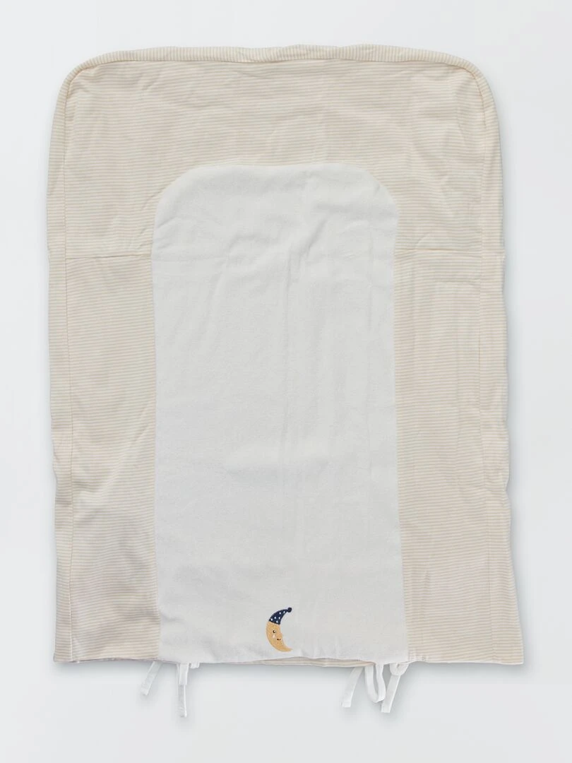 Robe Combinée Florale pour Nouveau Née manches courtes   Blanc