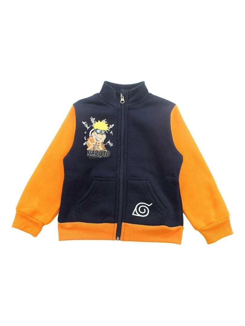 Disney Ensemble Veste pantalon garçon Imprimé Naruto Bleu marine