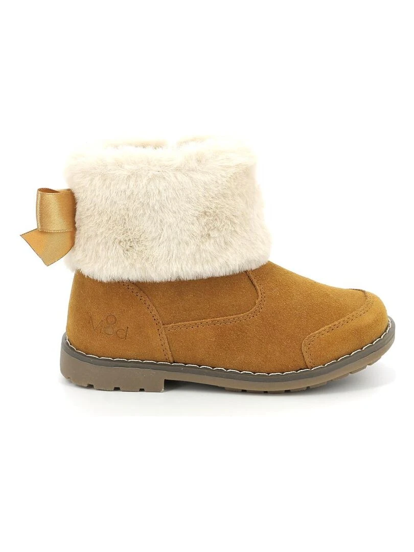 Bottillons Synthetique Tinao   Bleu marine