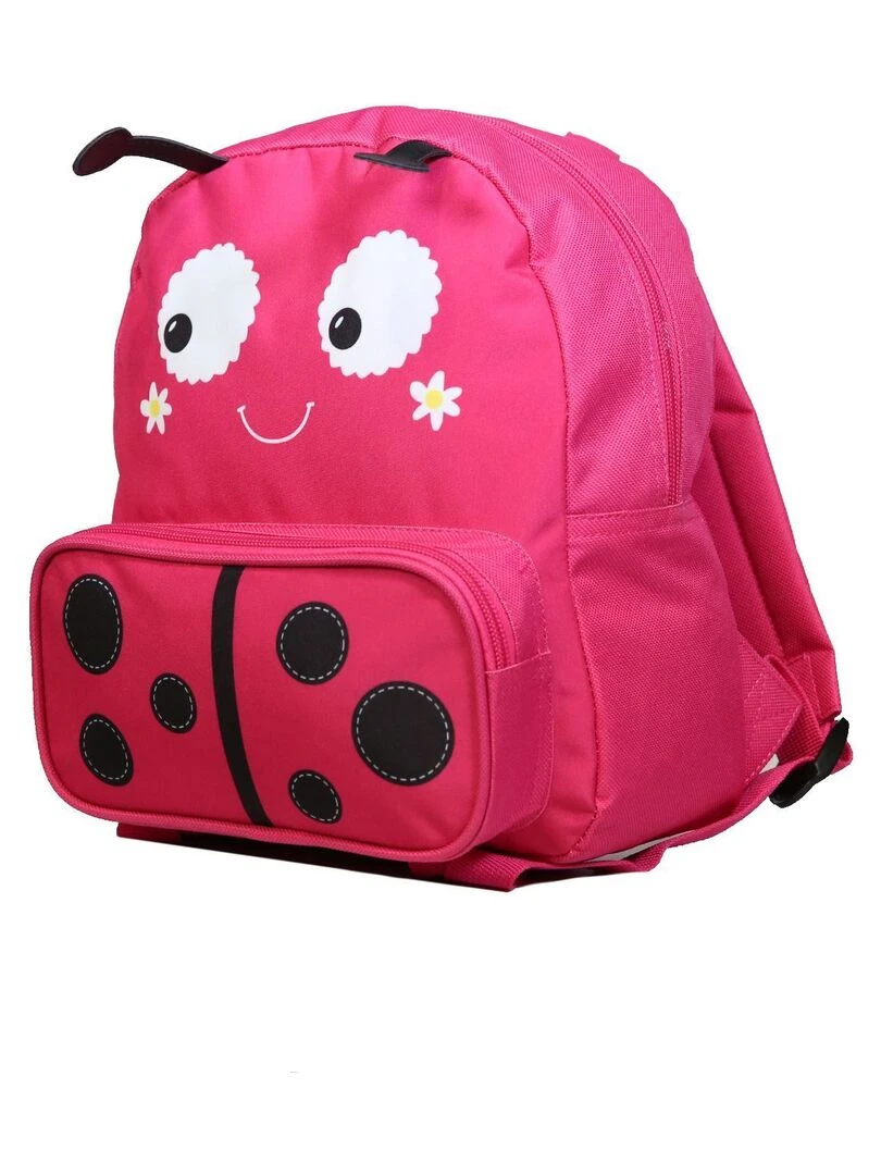 BAGTROTTER Sac à dos gouter maternelle 3D Coccinelle Kids Rose Rose