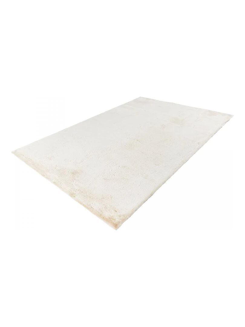 Tapis shaggy EMOTICO   Ecru
