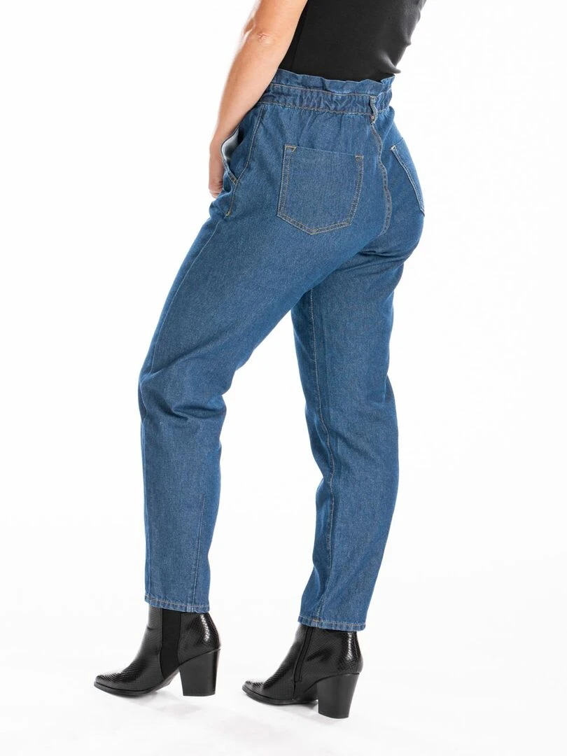 Jeans coupe mom coton LUCIE 'Rica Lewis' Bleu