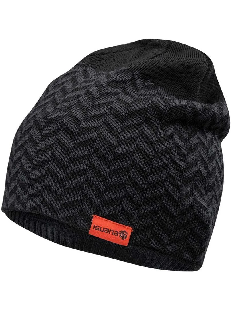Iguana Bonnet d'hiver LEVAN Noir mat