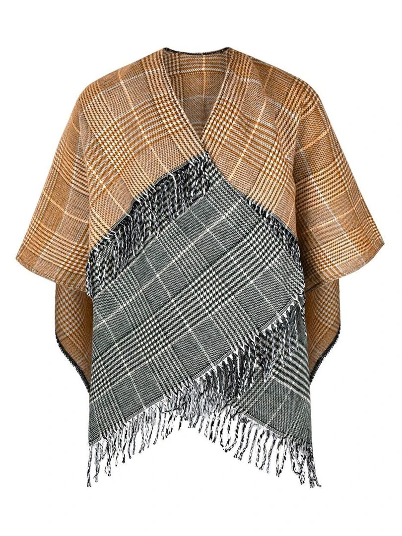 Poncho Spicy   Fabriqué en France   Moutarde