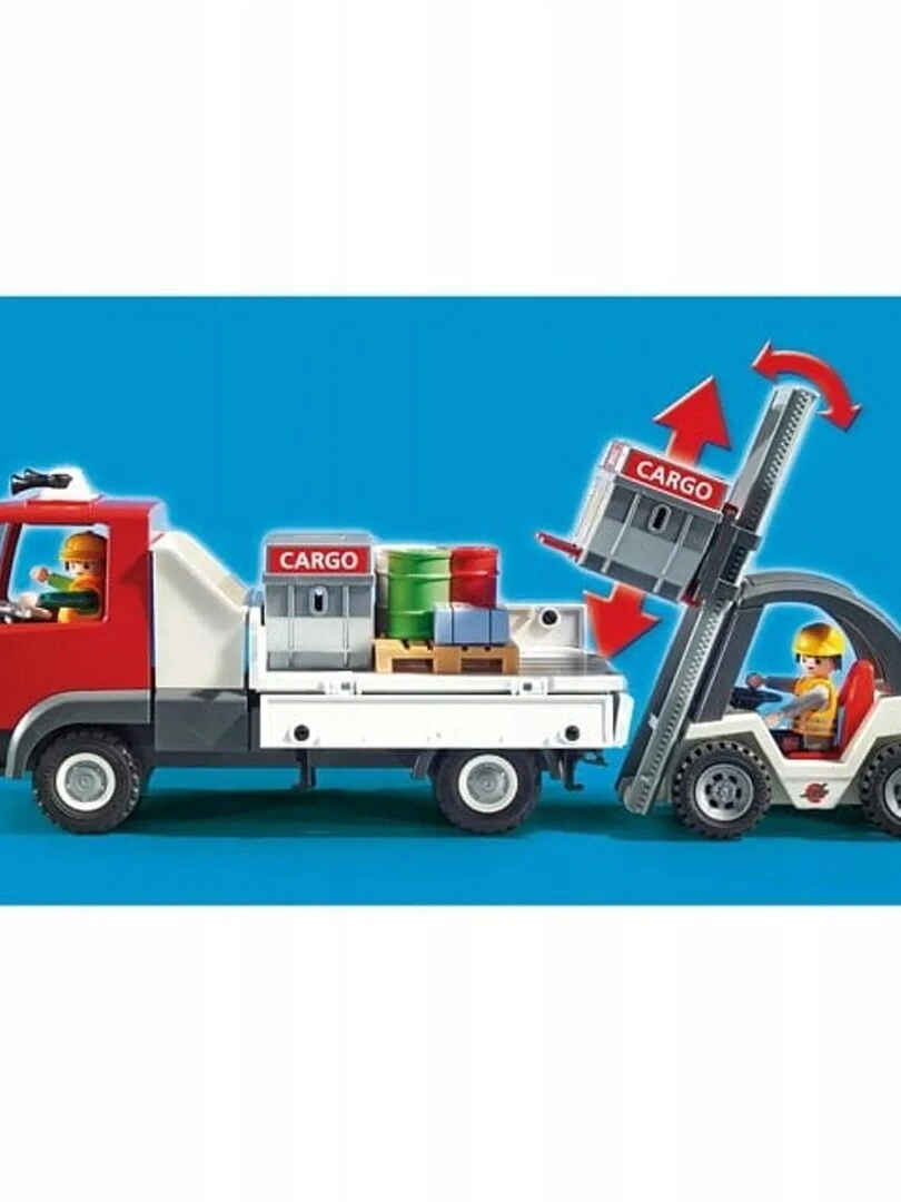 Kit de mégapole cargo avec support de fourche et coffre à conteneur   N/A