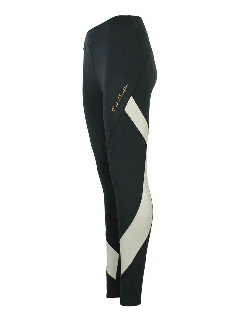 Legging technique femme ATHLETE   Noir Doré