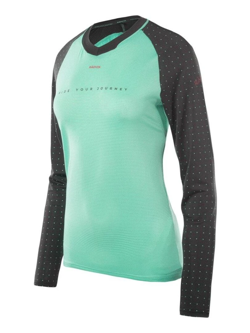 Radvik   Maillot de cyclisme ZULU   Bleu Vert