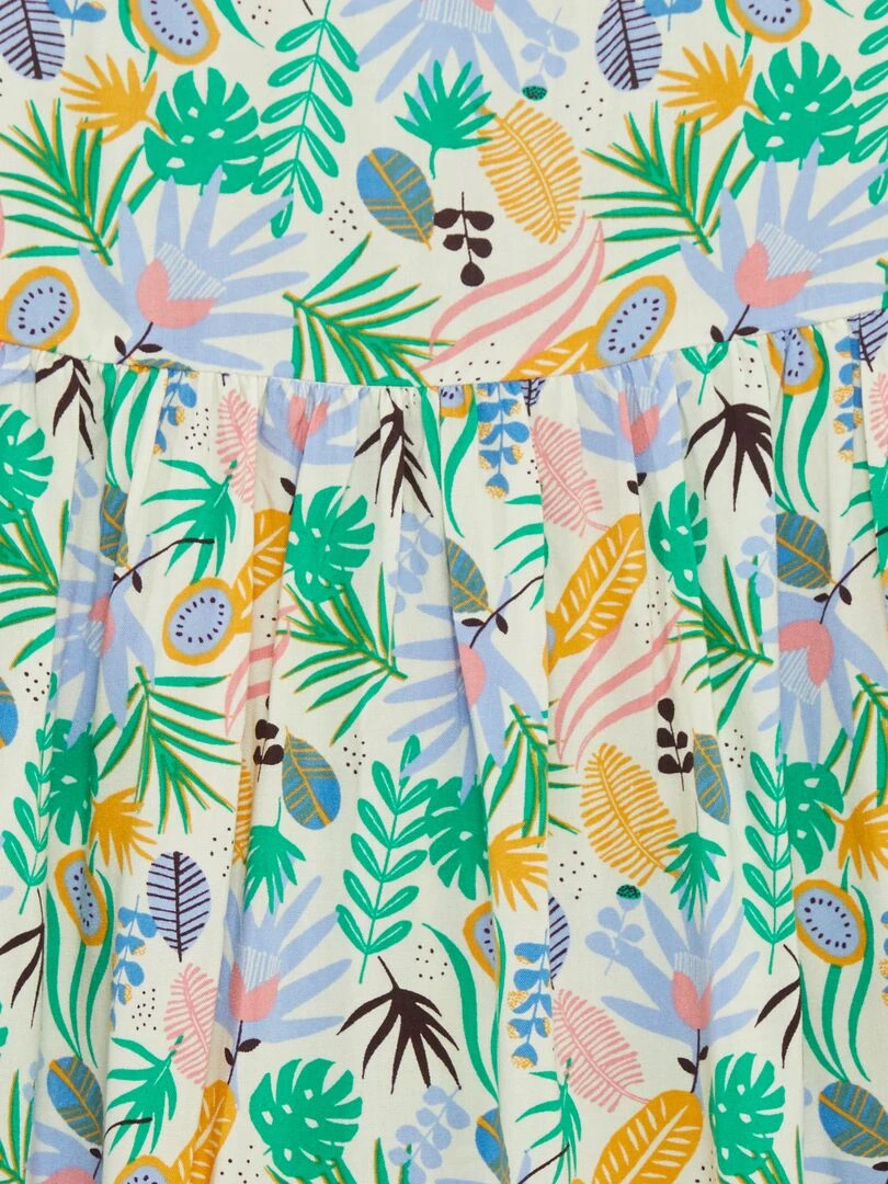 Robe à motif Multicolore