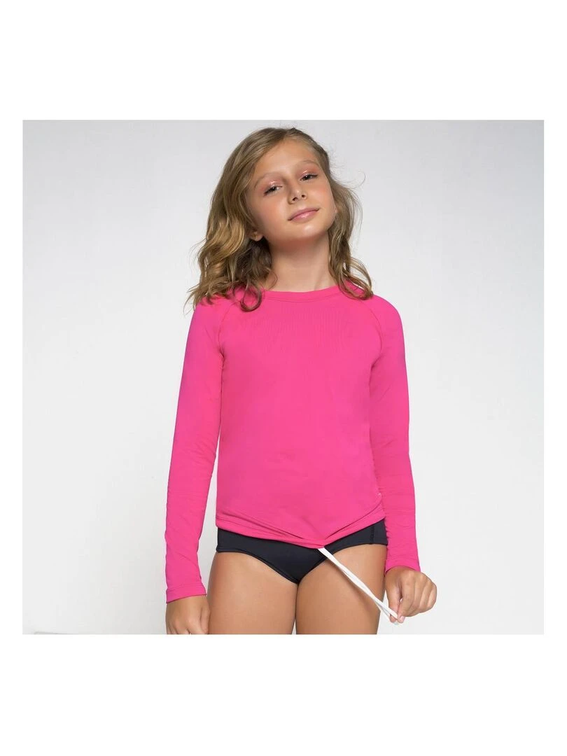 Rash Guard Classics UV Line Rose