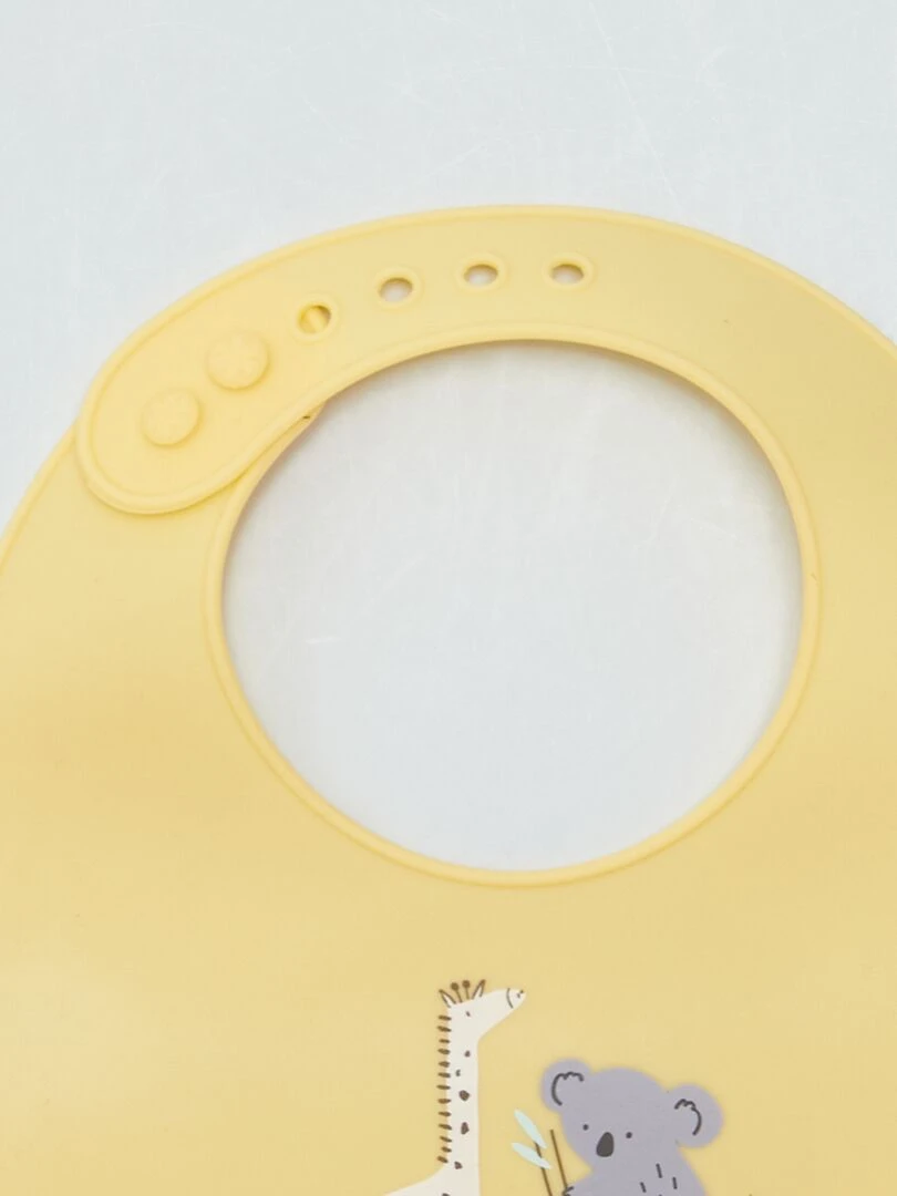 Bavoir récupérateur Jaune