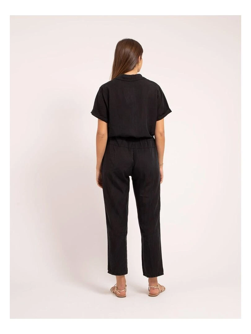 Combi pantalon tencel ENDY Noir