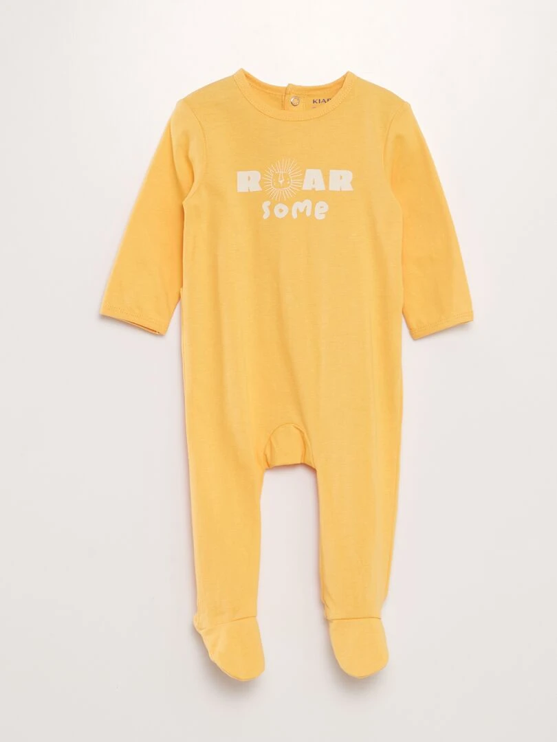 Pyjama dors bien Orange
