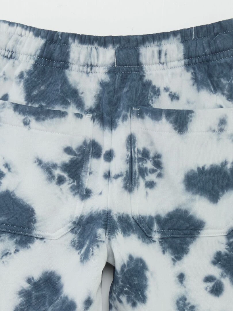 Bermuda en molleton   Bleu