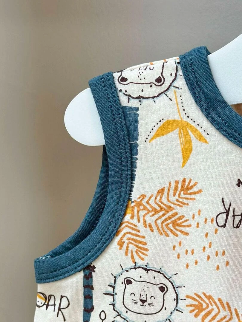 Barboteuse bébé Tapioca   Gris Gris