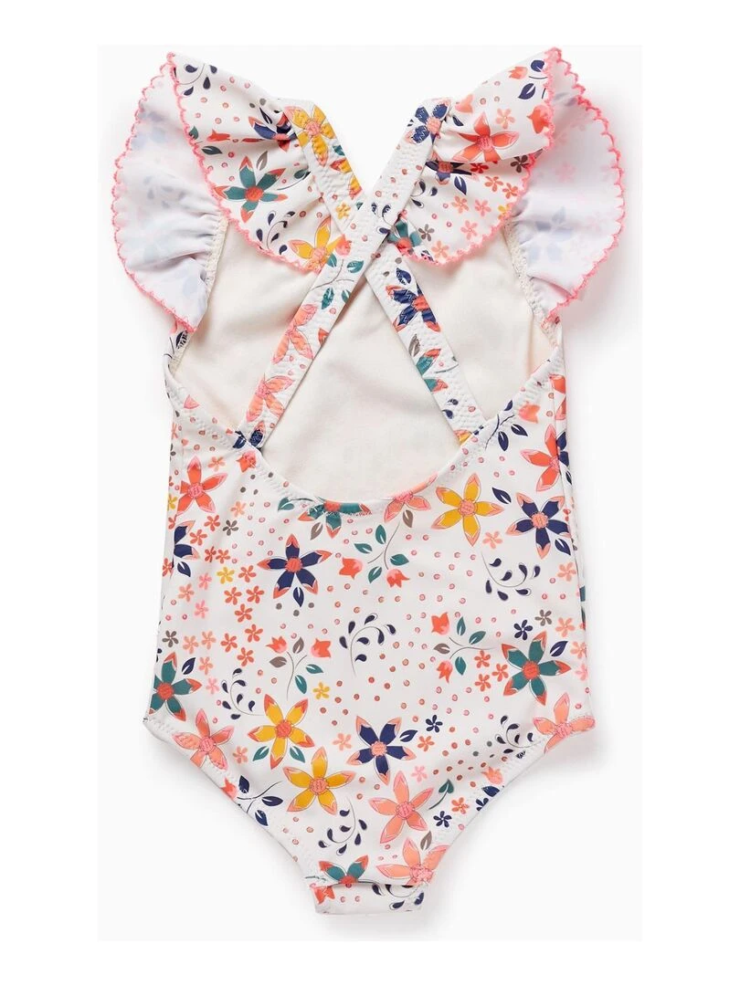 Maillot de Bain + Bandeau UPF80 Beige clair