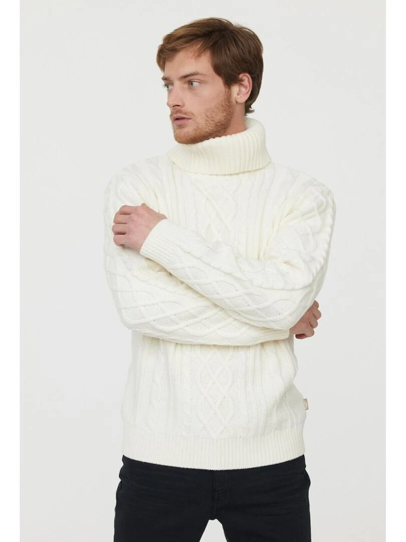 Lee Cooper Pull manches longues polyester loose CORBINI Beige