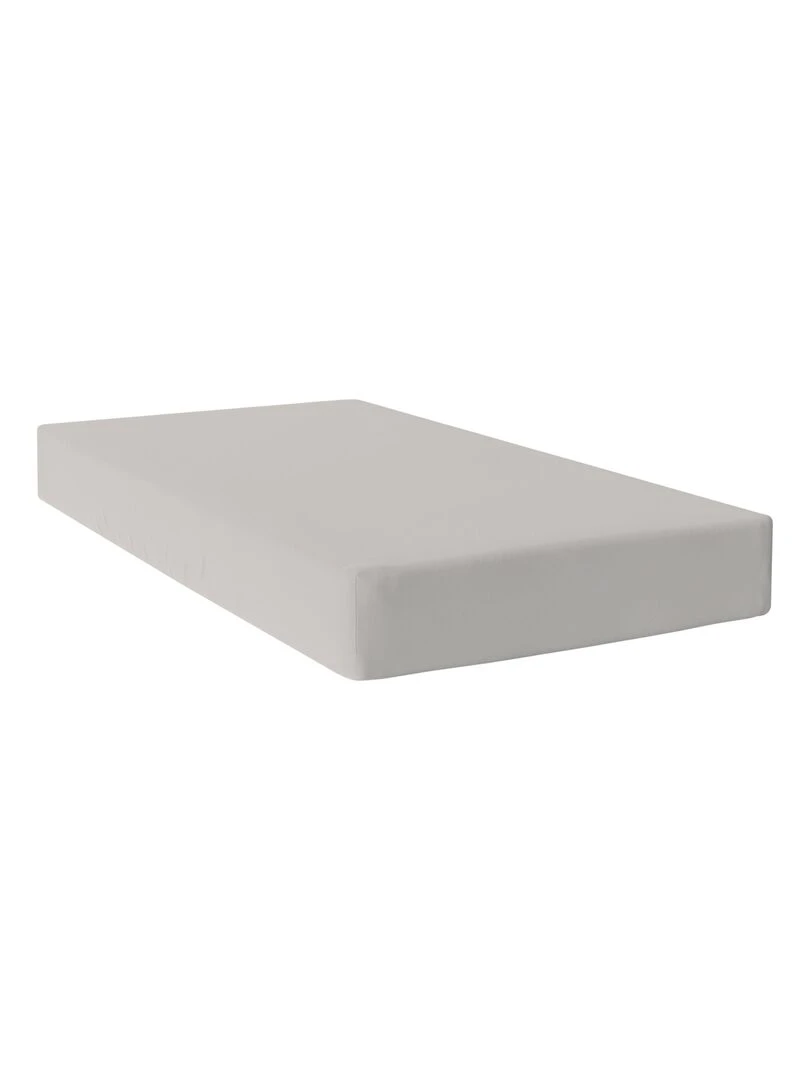 Drap housse Basic "Happyfriday" Gris