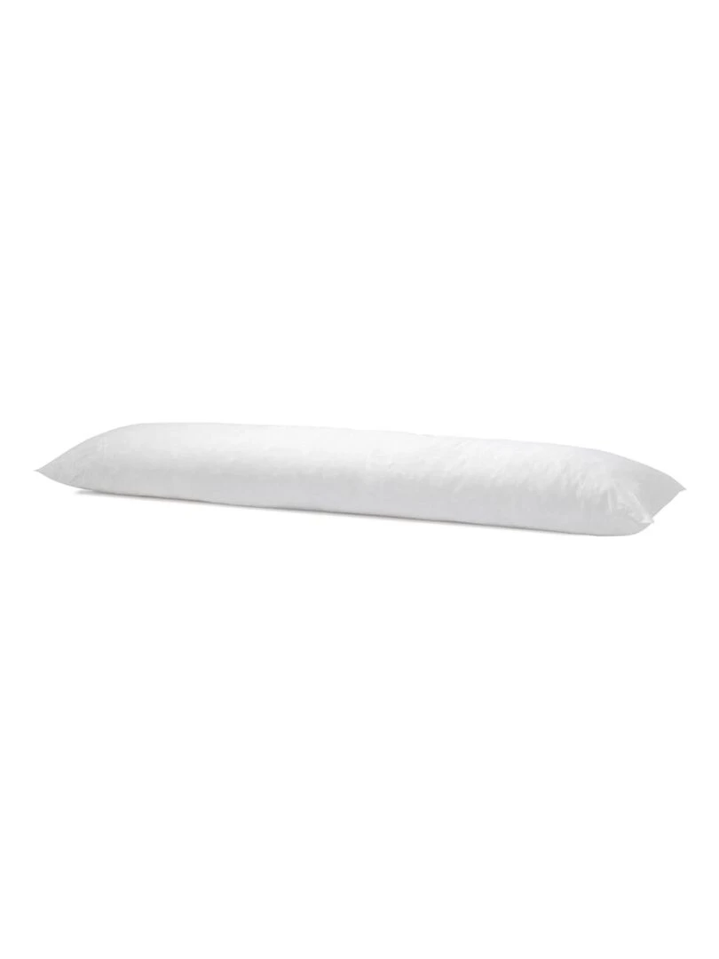 Bleu Câlin Traversin plat mémoire de forme mixte Blanc