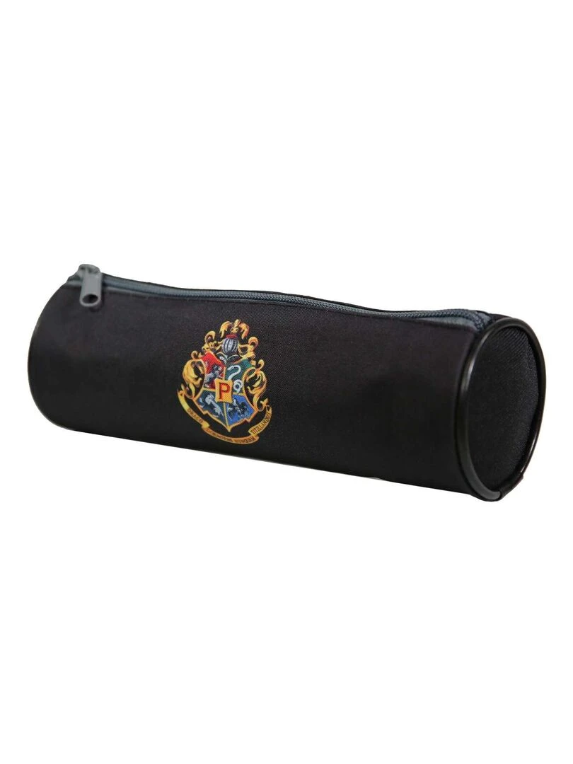 BAGTROTTER Trousse scolaire ronde Harry Potter Noire Maisons Noir