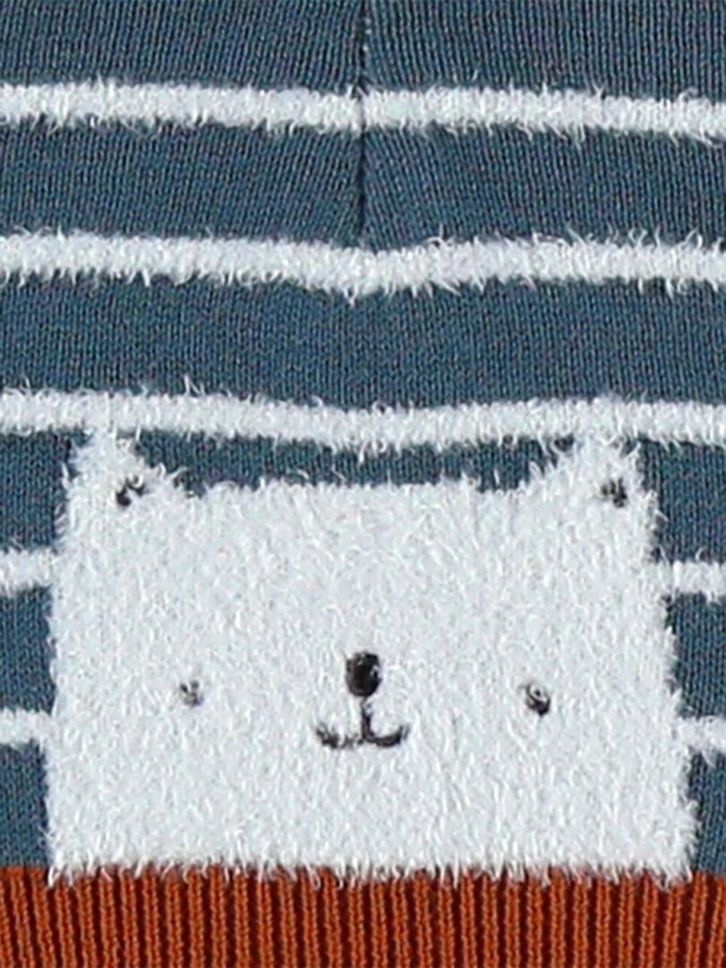 Bonnet en tricot  foncé   Noukie's   Vert