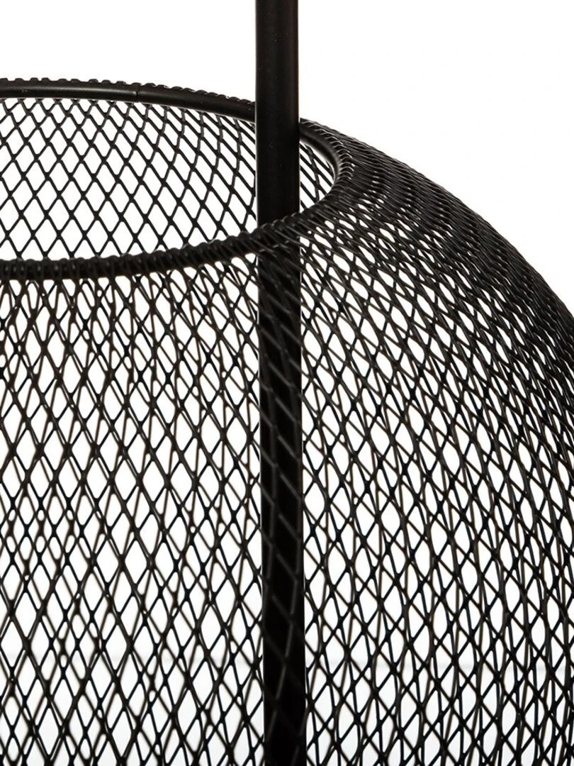 Lanterne résille boule D23 5 noir Noir