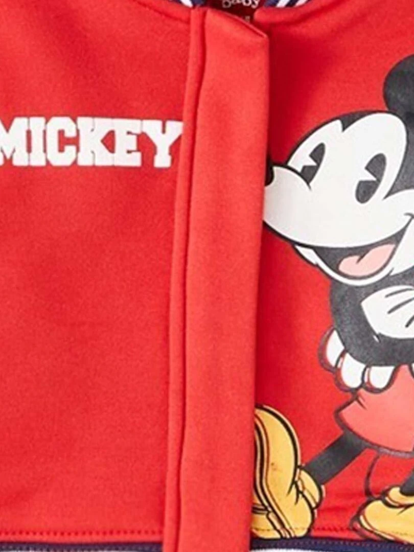 Disney   Ensemble Veste pantalon bébé garçon Imprimé Mickey   Rouge