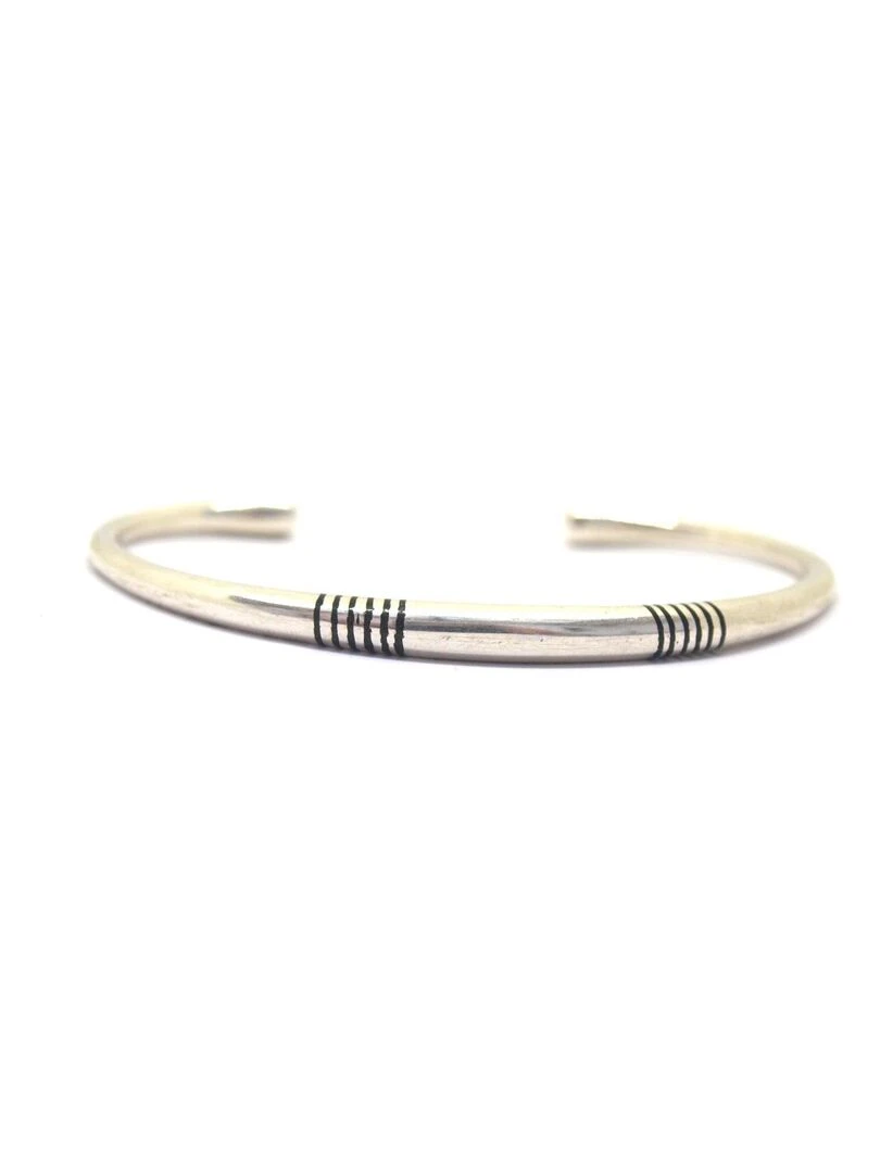 Bracelet jonc touareg en argent  Bijoucolor   Argent