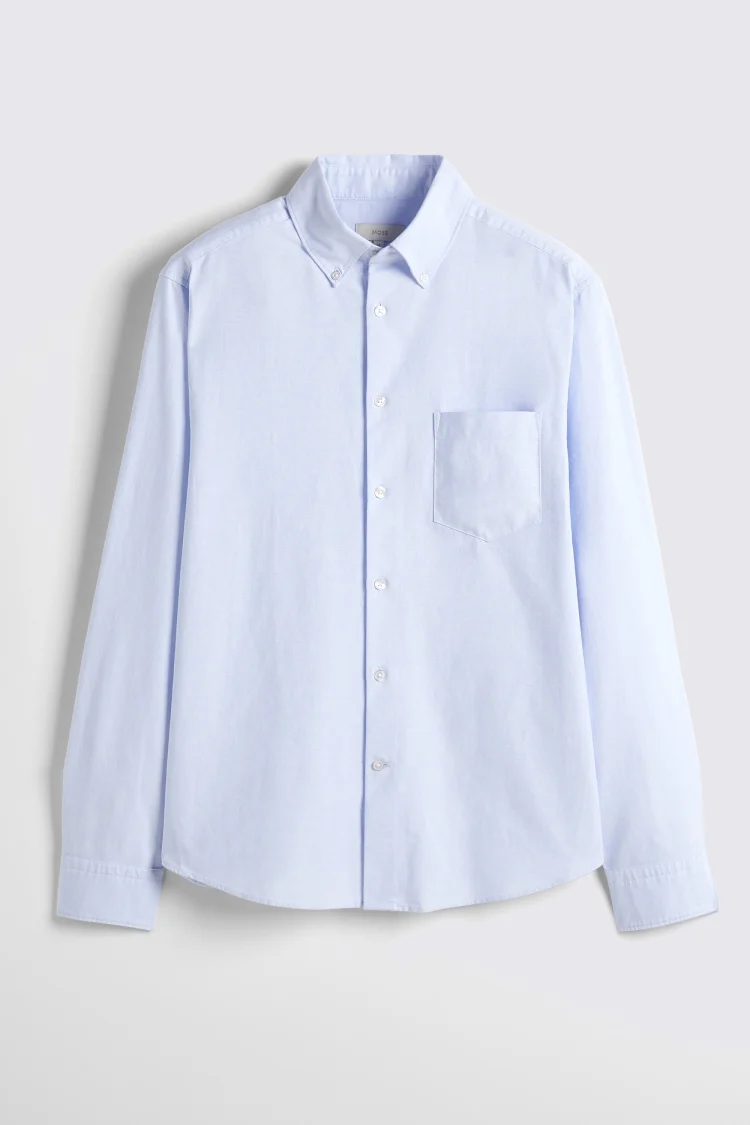 Sky Washed Oxford Shirt   Buy Online at Moss