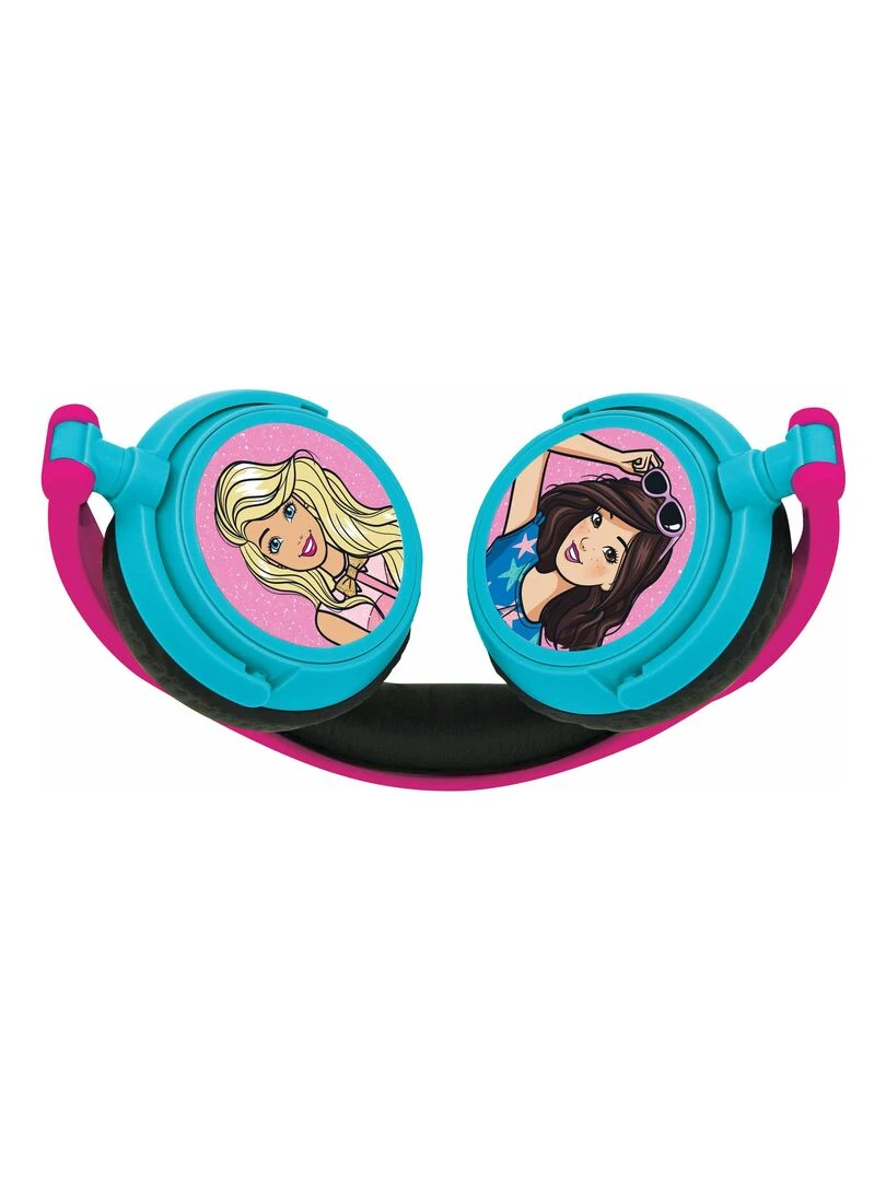 Casque Stéréo Filaire Pliable Pour Enfants Avec Limitation De Volume D'écoute Barbie N/A