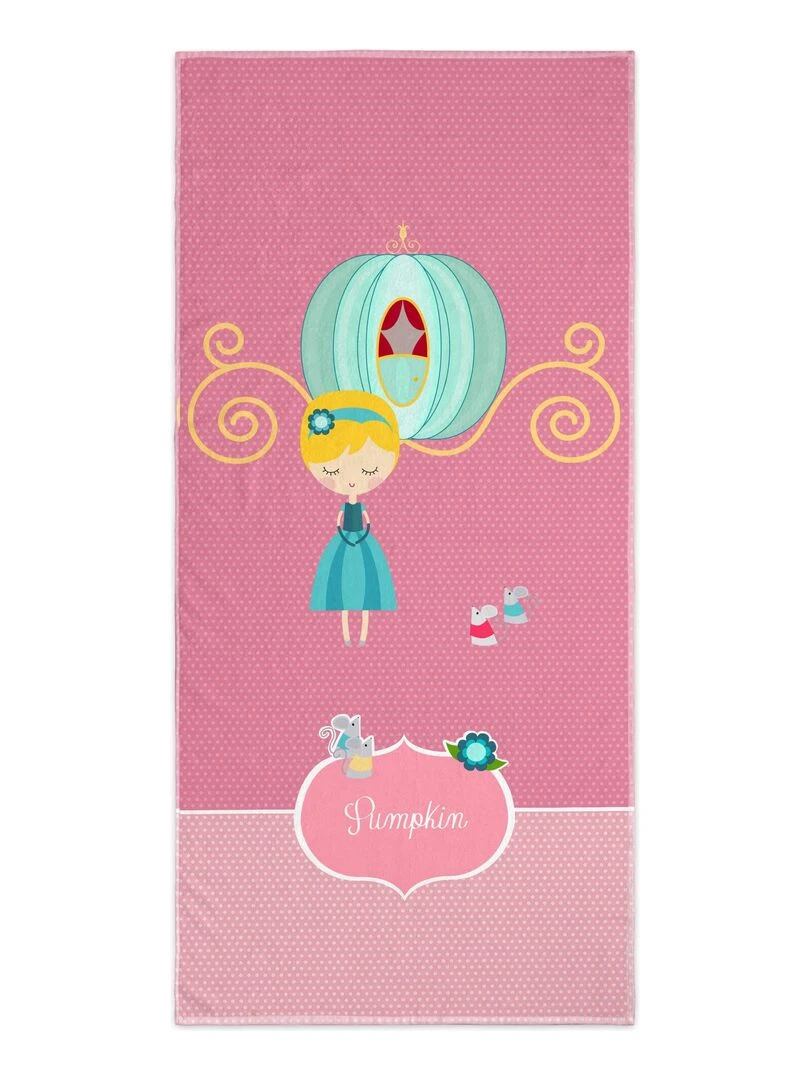 Serviette Pumpkin "Happyfriday"   Blanc
