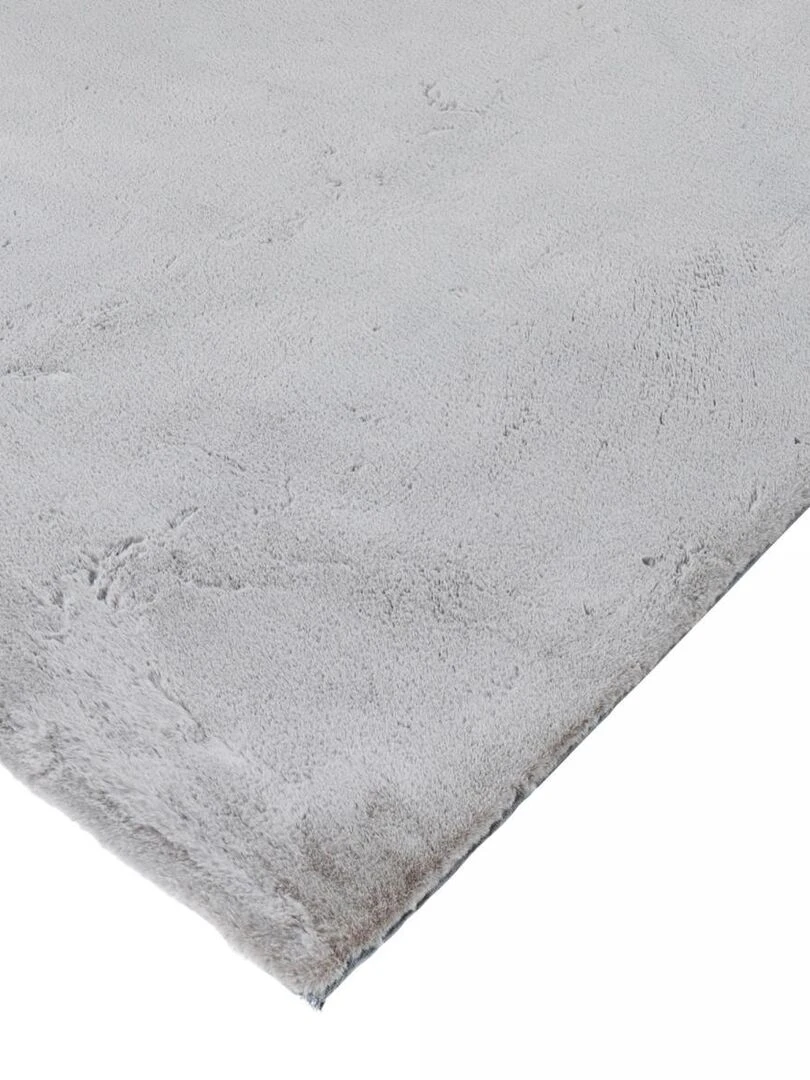 Tapis shaggy EMOTICO Argent