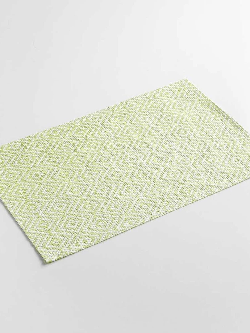 Set de Table "Ethnique" Vert