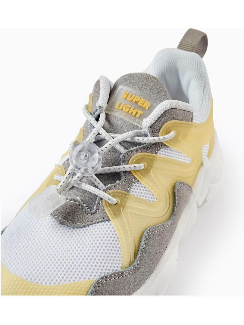 Baskets pour fille 'ZY Superlight'   GREAT GOALS GREAT WORLD   Jaune clair