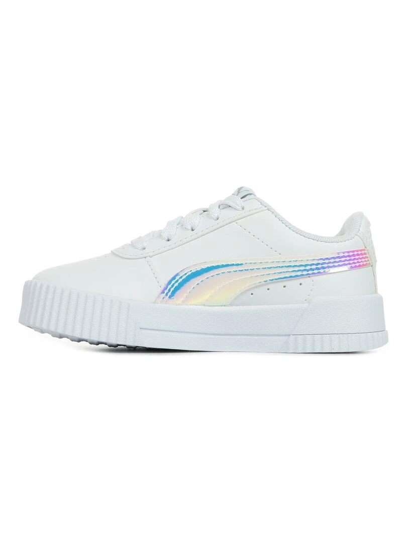 Baskets Carina Holo Ps   Blanc