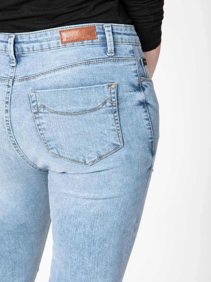 Jeans coupe slim trompette ELEN 'Rica Lewis' Bleu