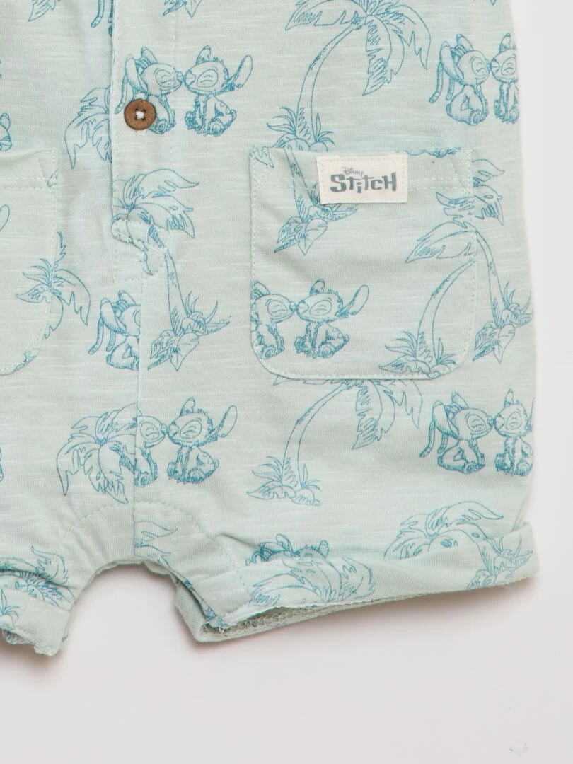 Barboteuse courte 'Disney' Vert