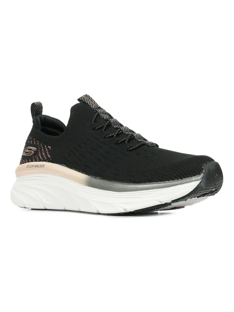 Baskets Skechers D'Lux Walker Let It Glow Noir