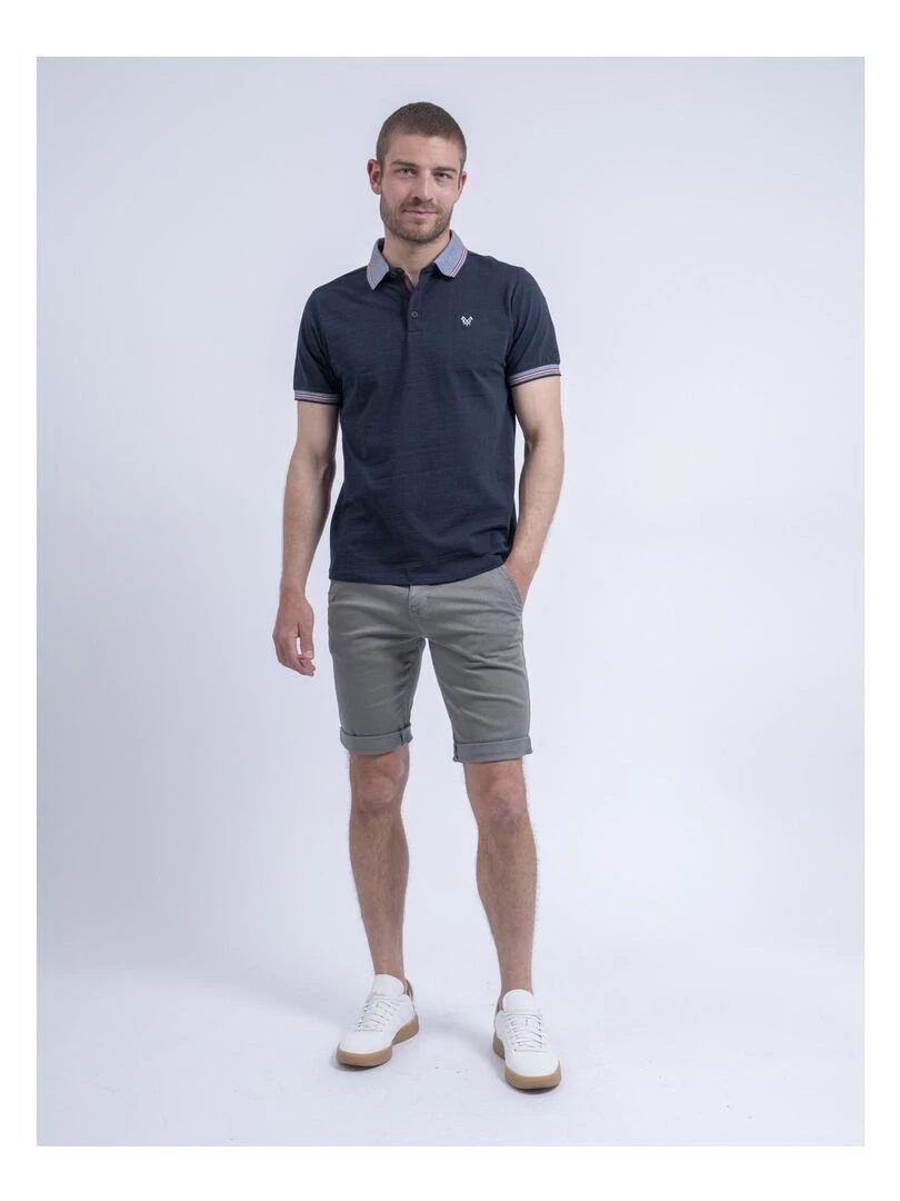 Polo manches courtes PIMALIK   Bleu marine