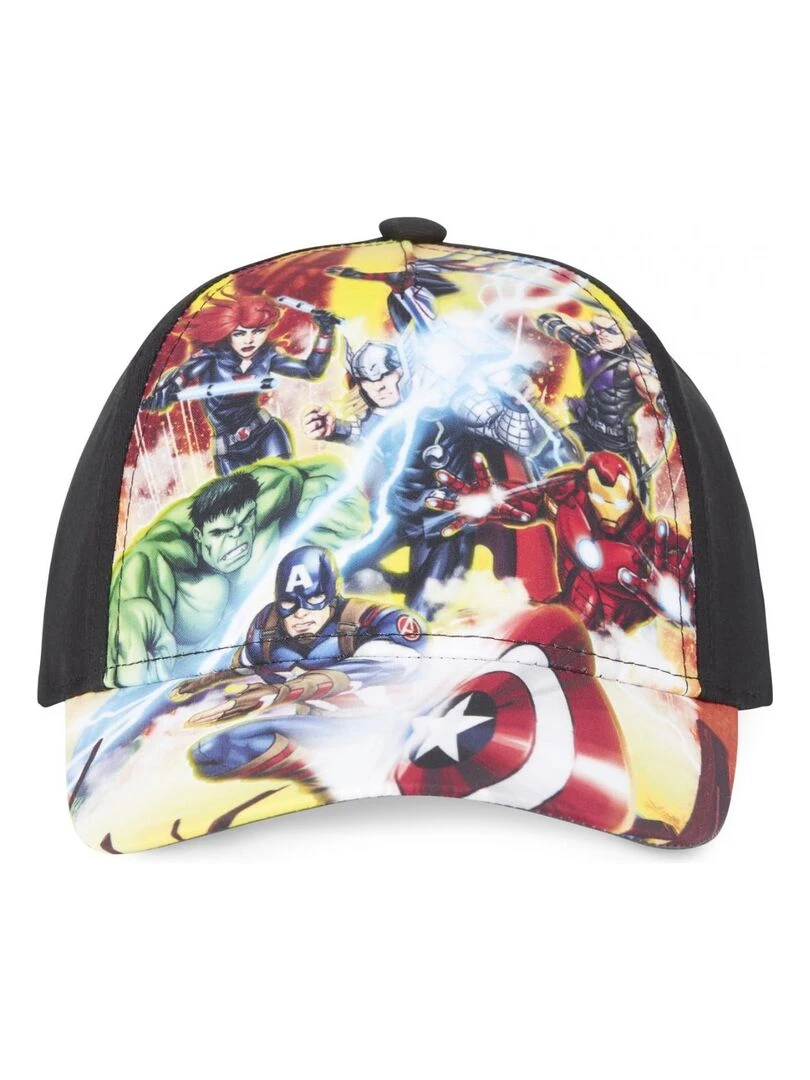 Casquette garçon Marvel Marvel Noir