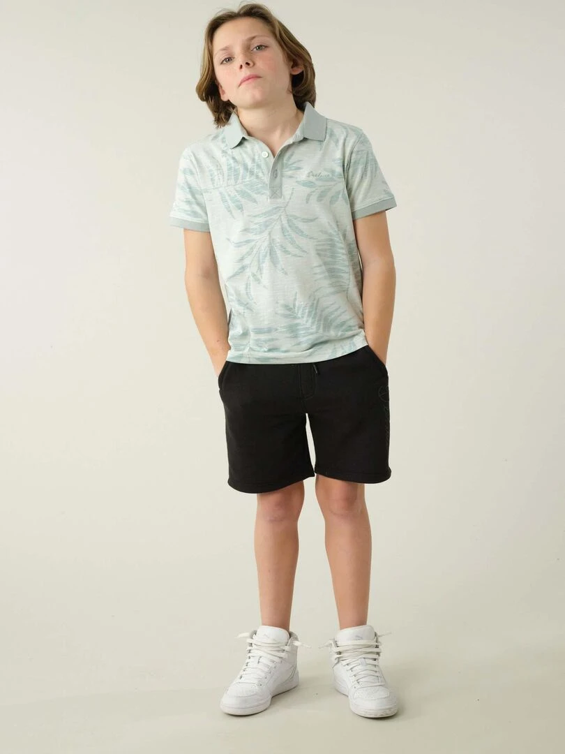 Polo pour homme avec broderie 'Deeluxe'   Vert tilleul