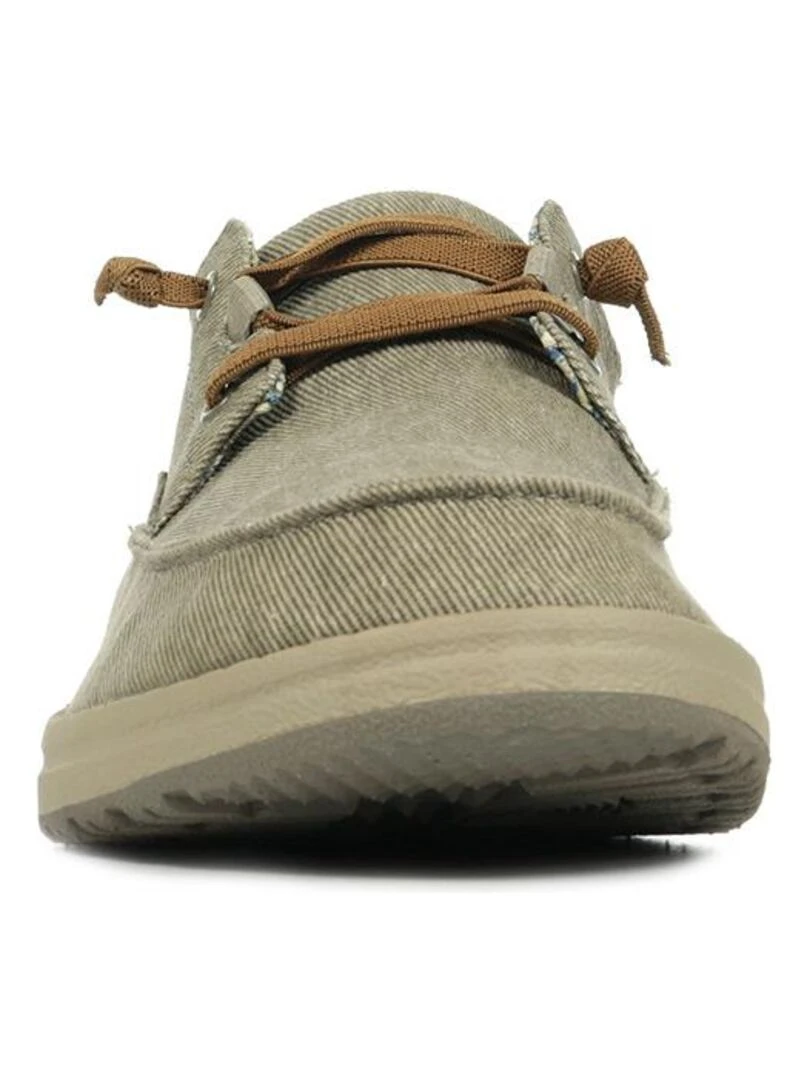 Baskets Skechers Melson Planon   Marron