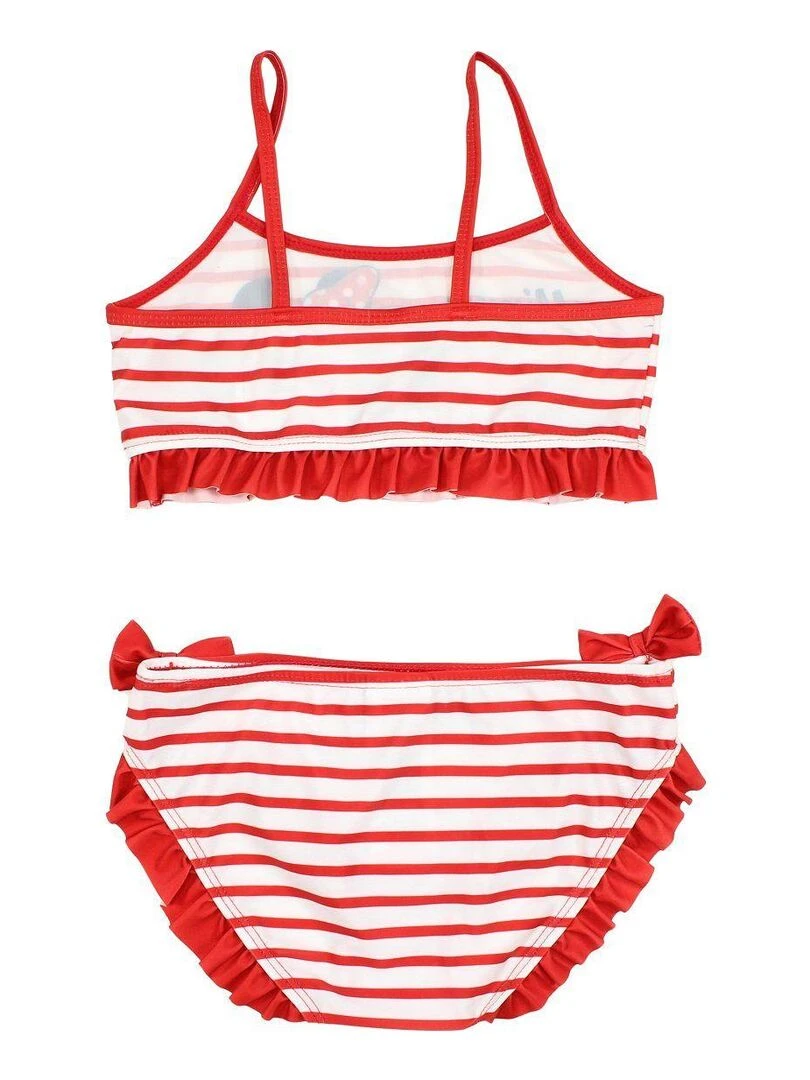 Disney   Maillot De Bain fille imprimé Minnie   Jaune