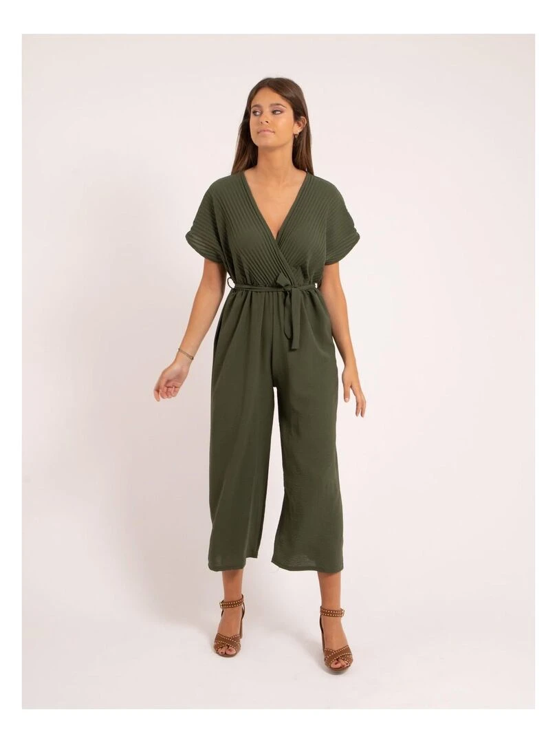 Combi pantalon EDORINE Kaki