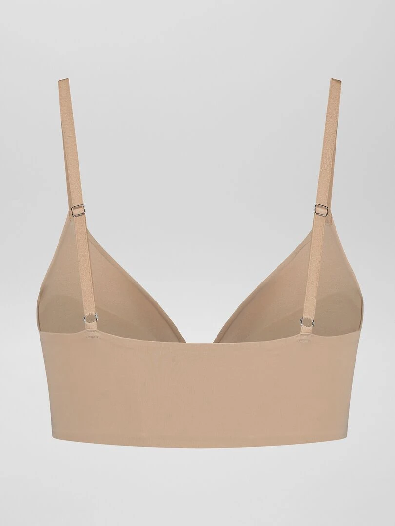 Soutien gorge plongeant 'Bye Bra'   beige