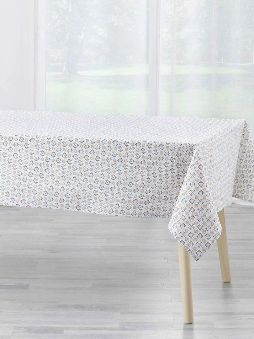Nappe rectangulaire Floreor   Jaune