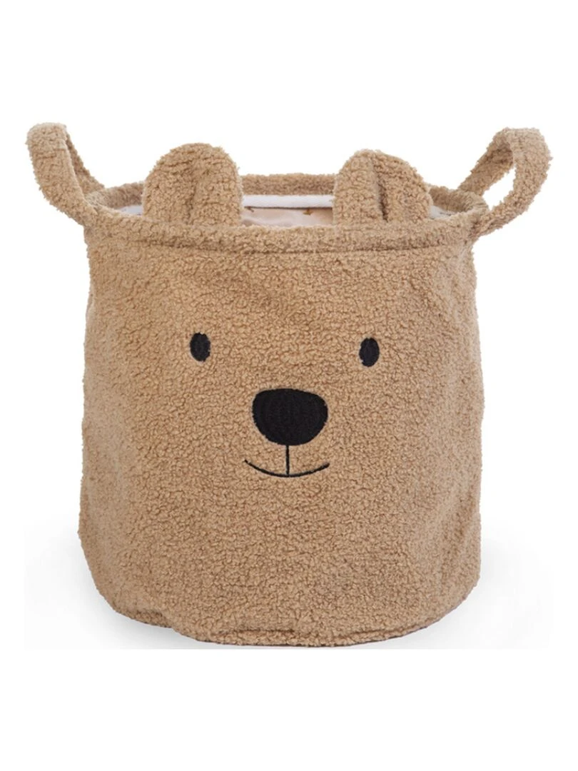 Panier de rangement Teddy beige (30 x 30 cm) Beige