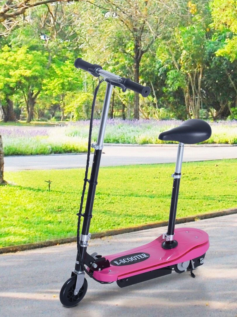 Trottinette électrique enfant 120 W   Rose